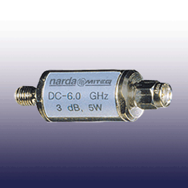 AF-SMA-6-5-3  固定衰減器-SMA-DC至6 GHz，5W