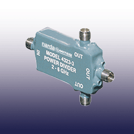 4323-3   功分器和混合器-SMA（F）3路分頻器2-6 GHz 1瓦