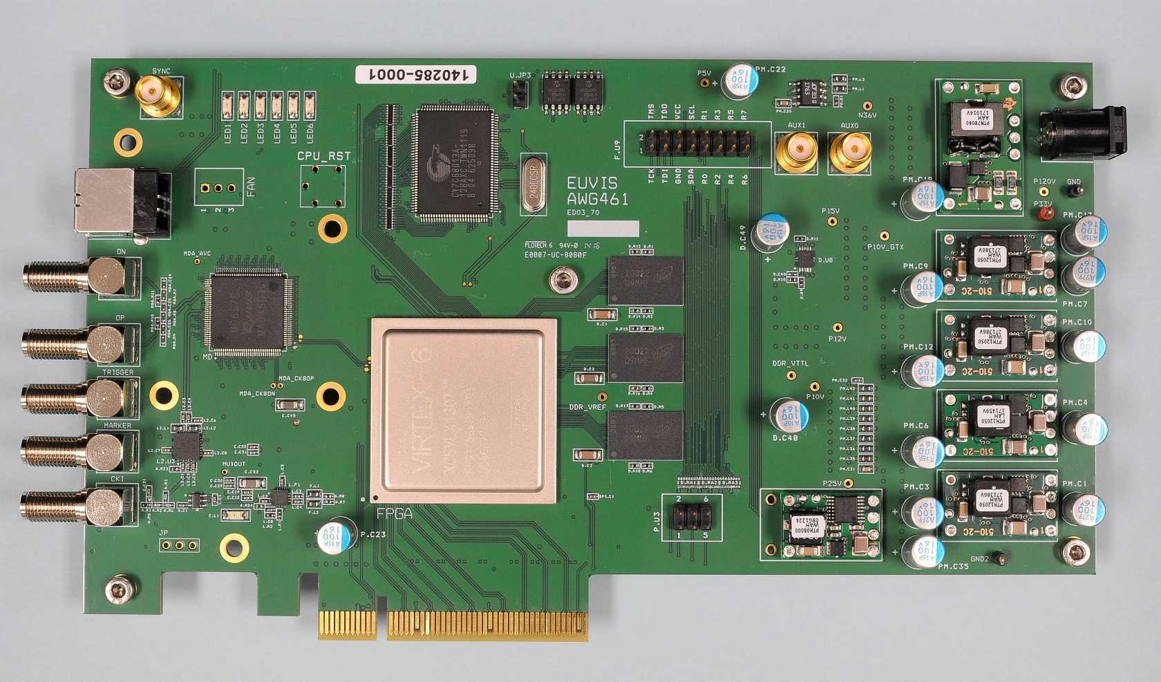 5-GSPS PCIE 任意波形發(fā)生器 - AWG461 EUVIS