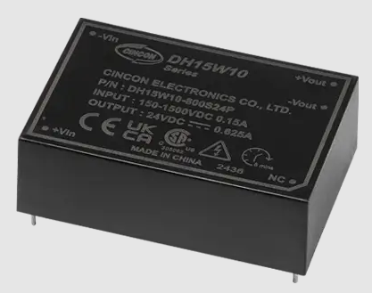 ?DH15W10系列DC-DC轉(zhuǎn)換器CINCON